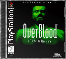 Box cover for OverBlood on the Sony Playstation.