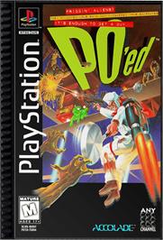 Box cover for PO'ed on the Sony Playstation.