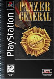 Box cover for Panzer General on the Sony Playstation.
