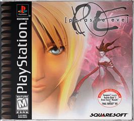 Box cover for Parasite Eve on the Sony Playstation.