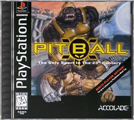 Box cover for Pitball on the Sony Playstation.