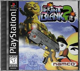 Box cover for Point Blank 2 on the Sony Playstation.