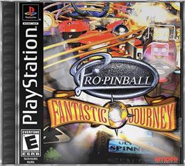 Box cover for Pro Pinball: Fantastic Journey on the Sony Playstation.