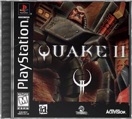 Box cover for Quake II on the Sony Playstation.