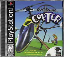 Box cover for R/C Stunt Copter on the Sony Playstation.