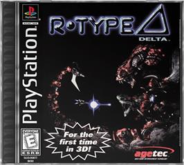 Box cover for R-Type Delta on the Sony Playstation.
