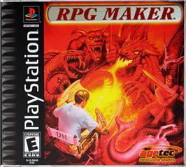 Box cover for RPG Maker on the Sony Playstation.