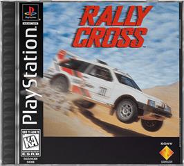Box cover for Rally Cross on the Sony Playstation.