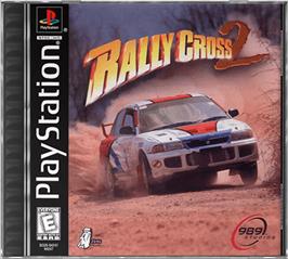 Box cover for Rally Cross 2 on the Sony Playstation.