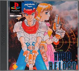 Box cover for Rapid Reload on the Sony Playstation.