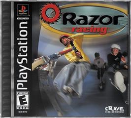 Box cover for Razor Racing on the Sony Playstation.