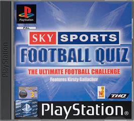 Box cover for Sky Sports Football Quiz on the Sony Playstation.