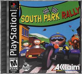Box cover for South Park Rally on the Sony Playstation.