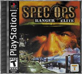 Box cover for Spec Ops: Ranger Elite on the Sony Playstation.