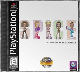 Box cover for Spice World on the Sony Playstation.