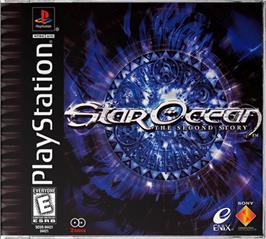 Box cover for Star Ocean: The Second Story on the Sony Playstation.