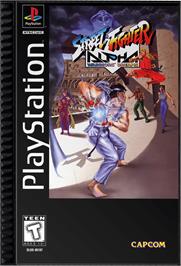 Box cover for Street Fighter Alpha: Warriors' Dreams on the Sony Playstation.