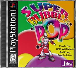 Box cover for Super Bubble Pop on the Sony Playstation.