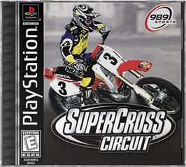 Box cover for Supercross Circuit on the Sony Playstation.