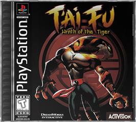 Box cover for T'ai Fu: Wrath of the Tiger on the Sony Playstation.