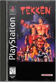 Box cover for Tekken on the Sony Playstation.