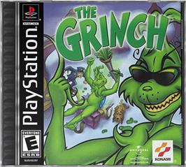 Box cover for The Grinch on the Sony Playstation.