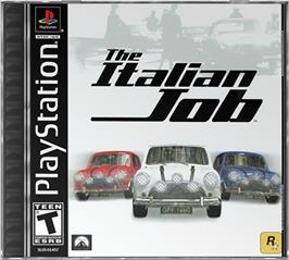 Box cover for The Italian Job on the Sony Playstation.