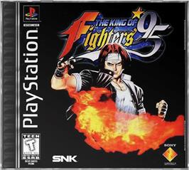Box cover for The King of Fighters '95 on the Sony Playstation.