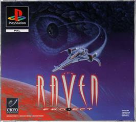 Box cover for The Raven Project on the Sony Playstation.
