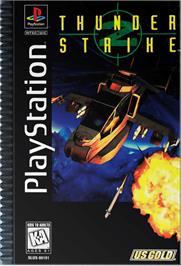 Box cover for Thunderstrike 2 on the Sony Playstation.