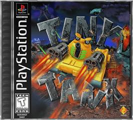 Box cover for Tiny Tank on the Sony Playstation.