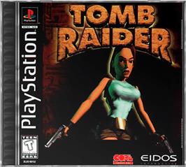 Box cover for Tomb Raider: Chronicles on the Sony Playstation.