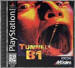 Box cover for Tunnel B1 on the Sony Playstation.