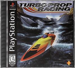 Box cover for Turbo Prop Racing on the Sony Playstation.