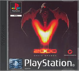 Box cover for V2000 on the Sony Playstation.