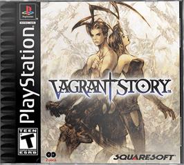 Box cover for Vagrant Story on the Sony Playstation.