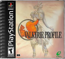 Box cover for Valkyrie Profile on the Sony Playstation.
