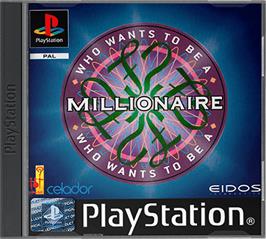 Box cover for Who Wants To Be A Millionaire on the Sony Playstation.