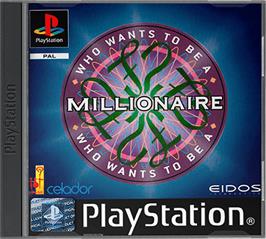 Box cover for Who Wants to Be a Millionaire (European Edition) on the Sony Playstation.