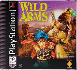 Box cover for Wild Arms on the Sony Playstation.