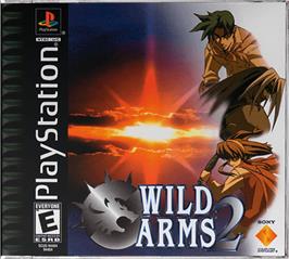 Box cover for Wild Arms 2 on the Sony Playstation.