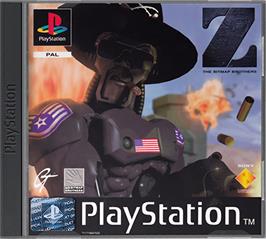 Box cover for Z on the Sony Playstation.