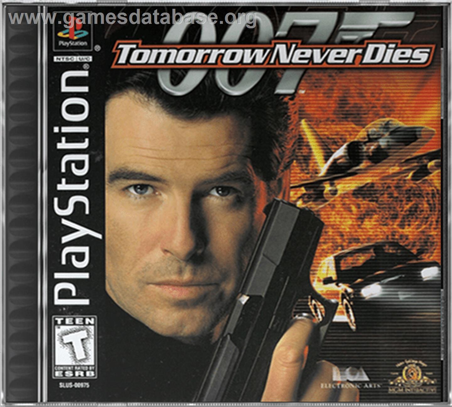 007: Tomorrow Never Dies - Sony Playstation - Artwork - Box
