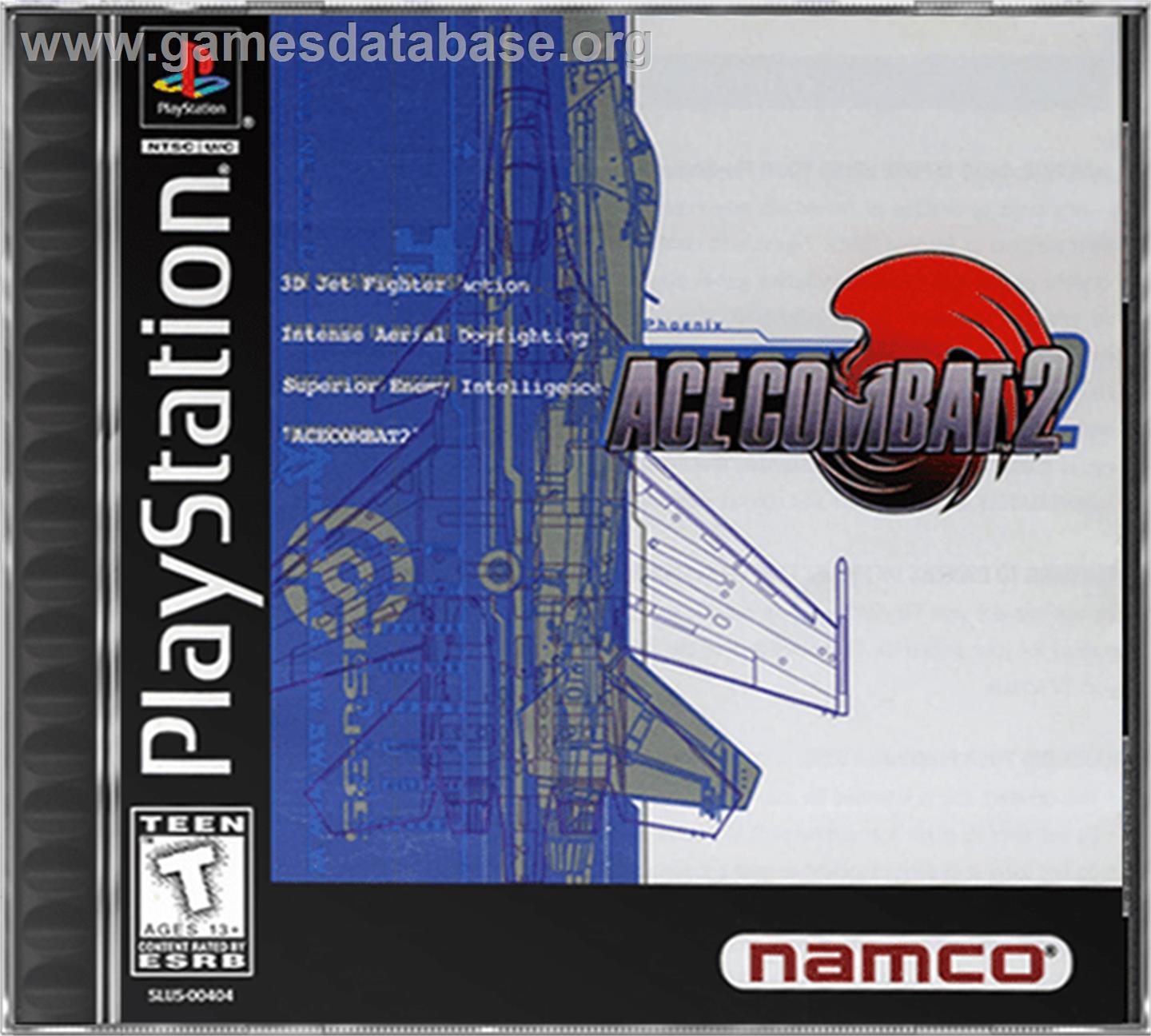 Ace Combat 2 - Sony Playstation - Artwork - Box