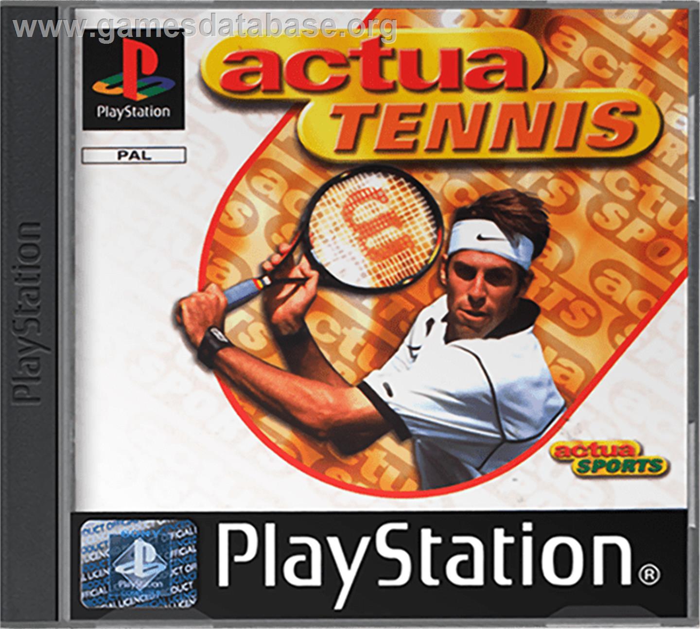 Actua Tennis - Sony Playstation - Artwork - Box