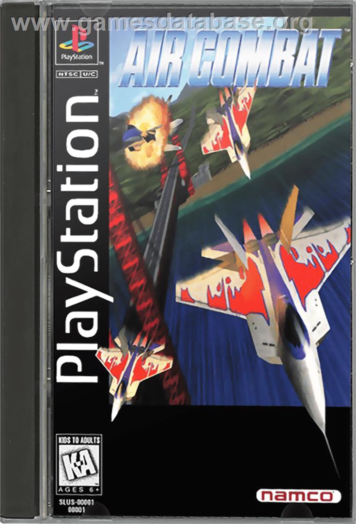 Air Combat - Sony Playstation - Artwork - Box