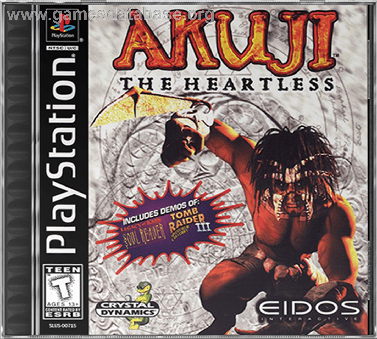 Akuji: The Heartless - Sony Playstation - Artwork - Box