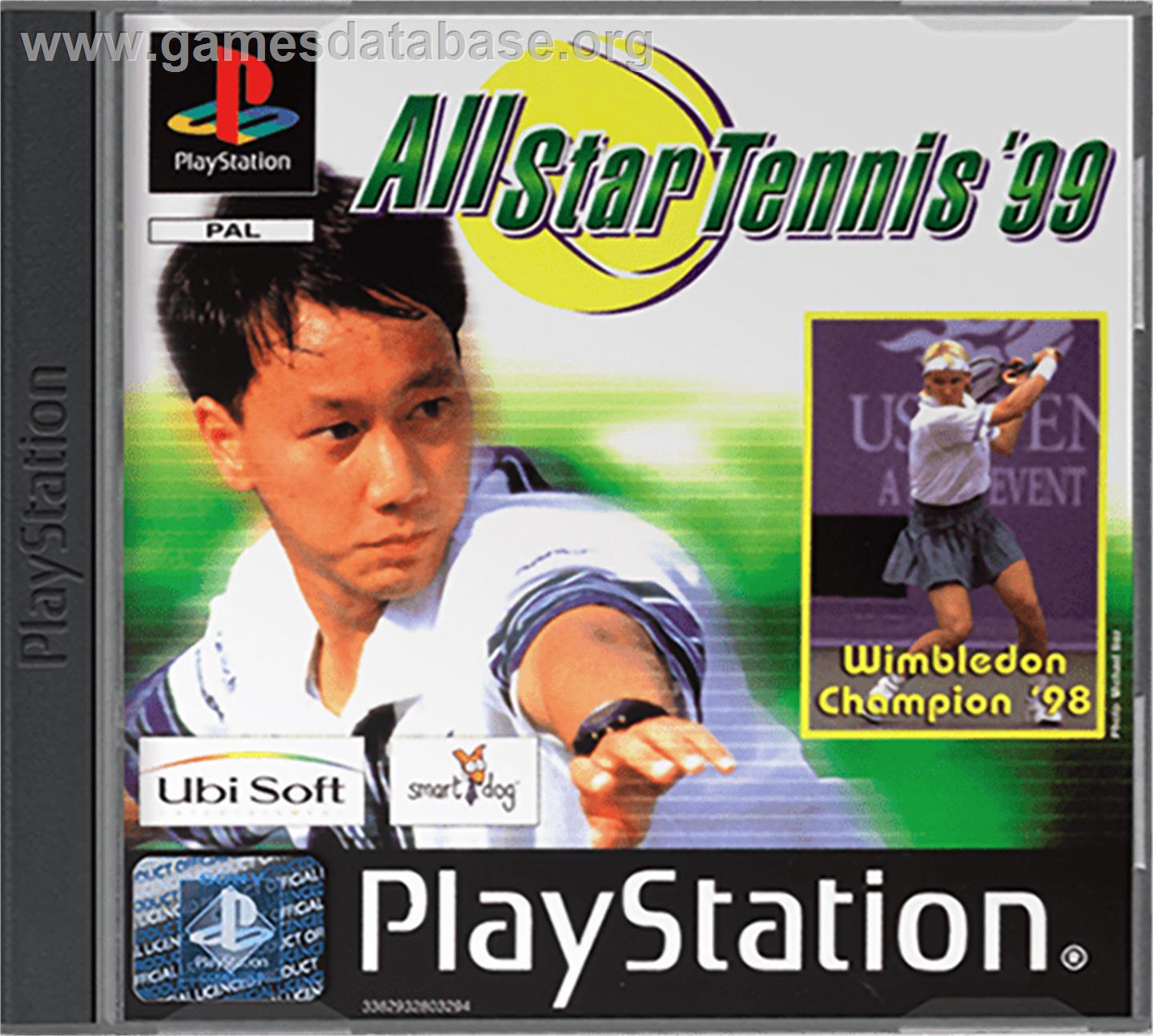 All Star Tennis '99 - Sony Playstation - Artwork - Box