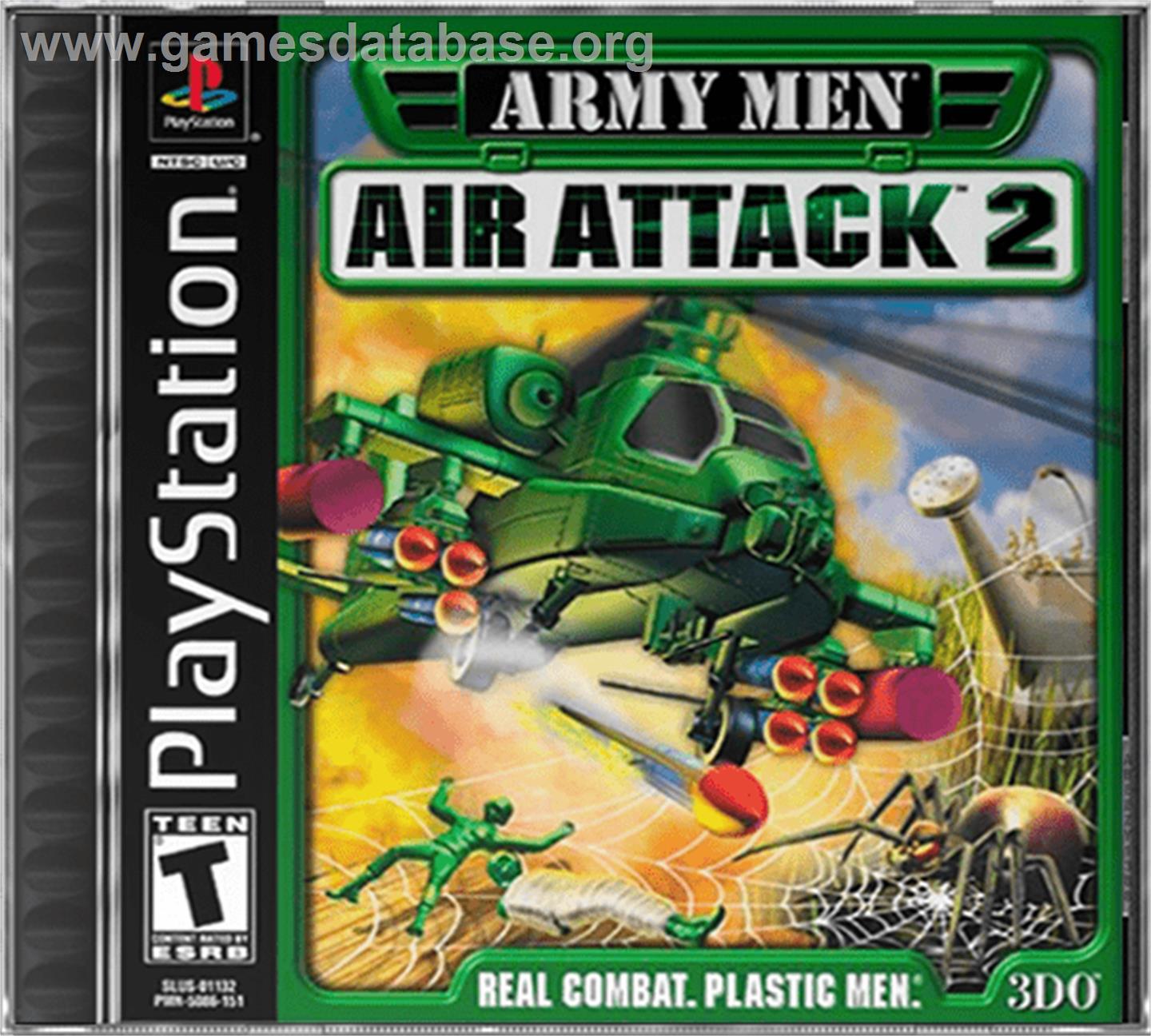Army Men: Air Attack 2 - Sony Playstation - Artwork - Box