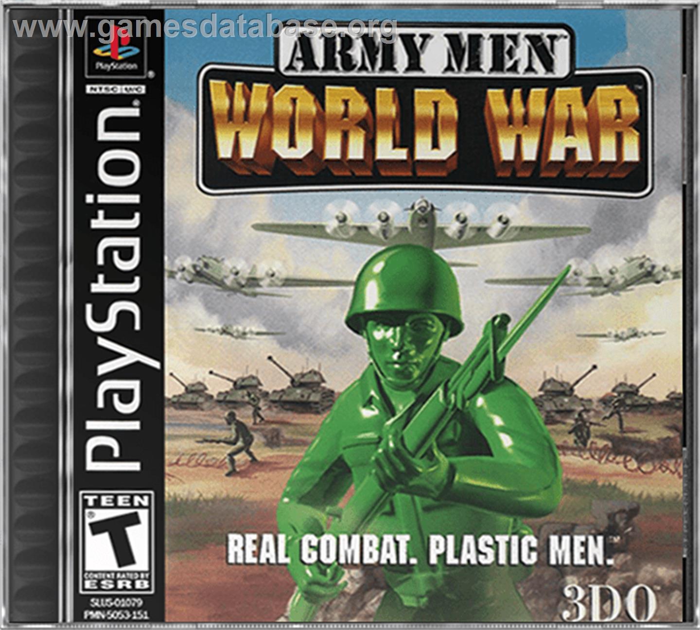 Army Men: World War - Sony Playstation - Artwork - Box